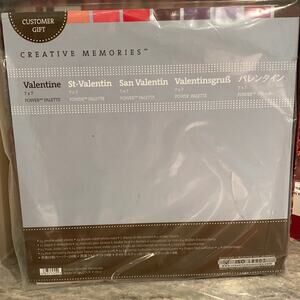 Creative Memories Valentine Power Palette 7x7